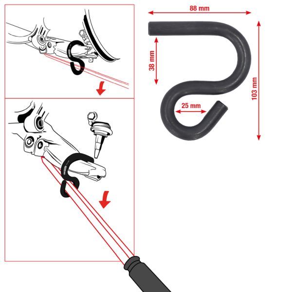 Levier ax universal KS TOOLS 700.1499