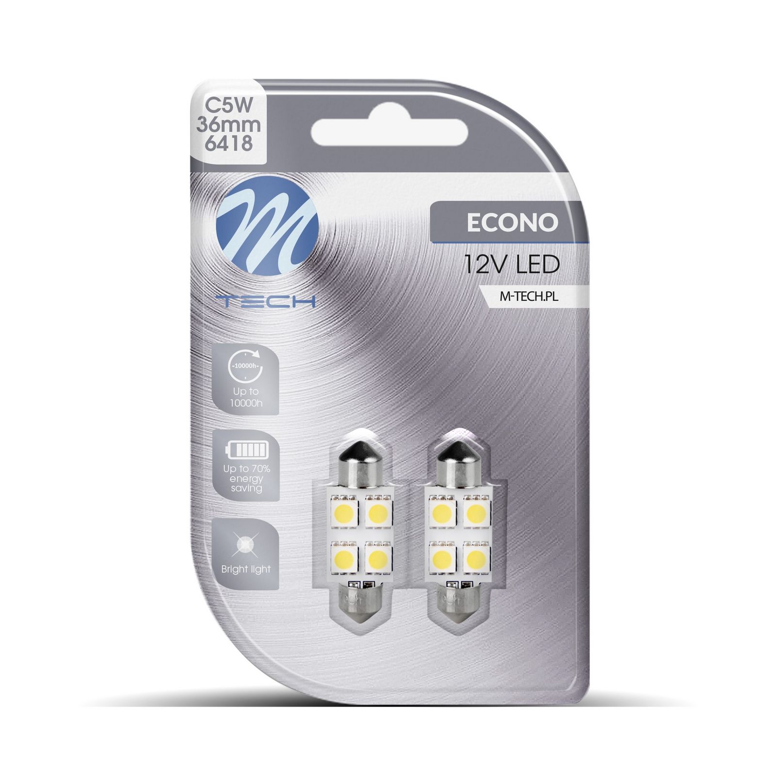 Bec, iluminare numar circulatie M-TECH LB072W