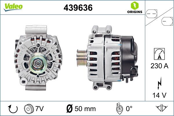 Generator / Alternator VALEO 439636