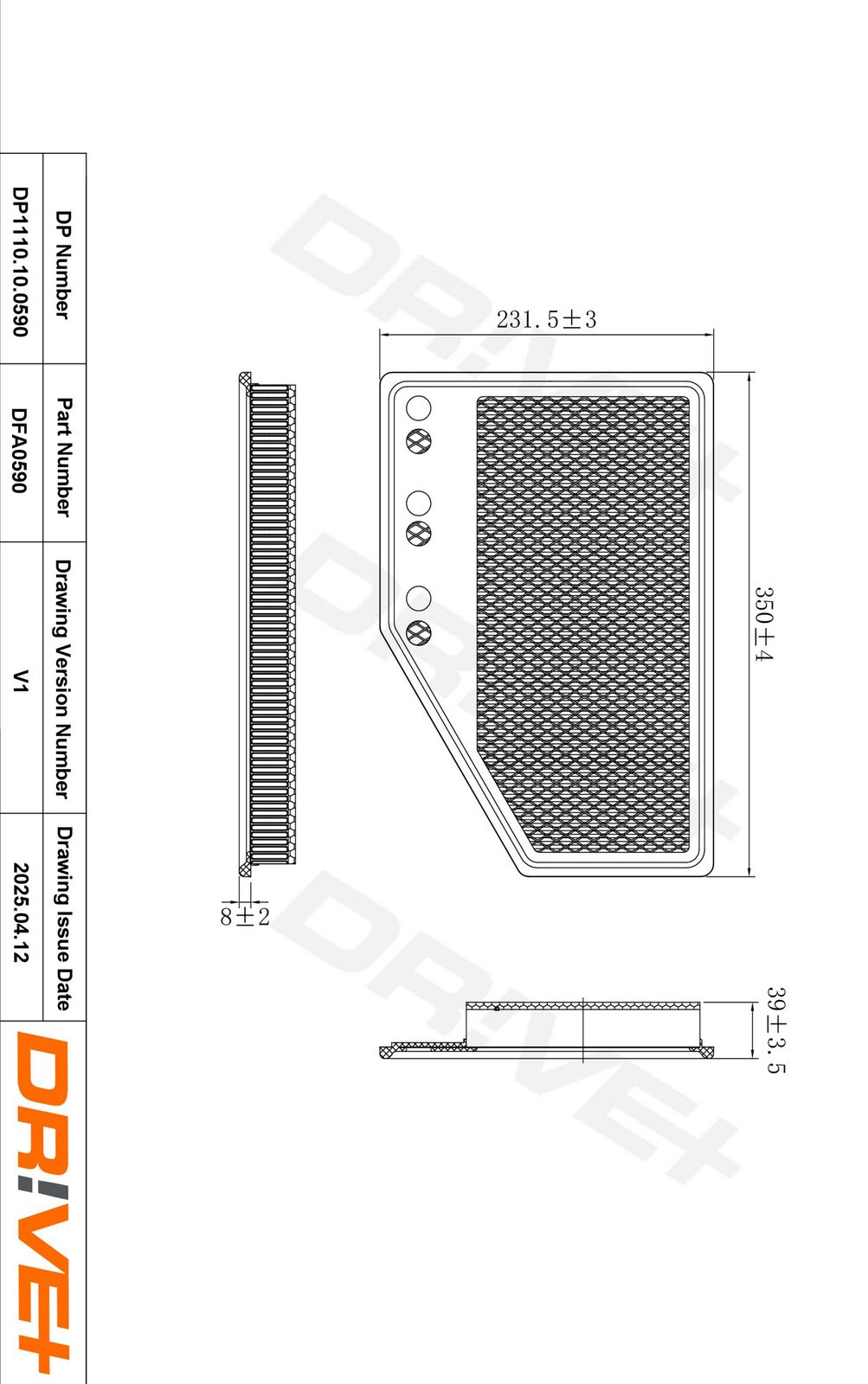 Воздушный фильтр