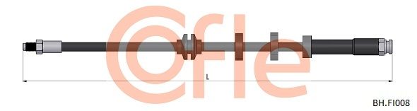 Przewód hamulcowy elastyczny COFLE 92.BH.FI008