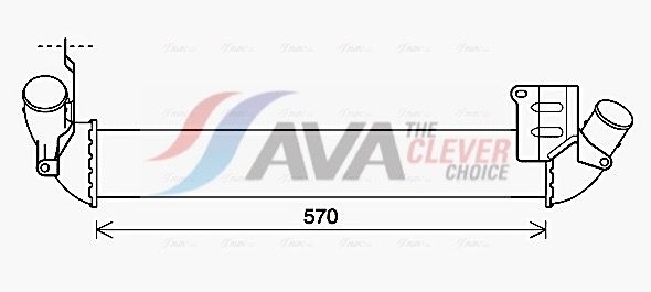 Refroidisseur d'air de suralimentation