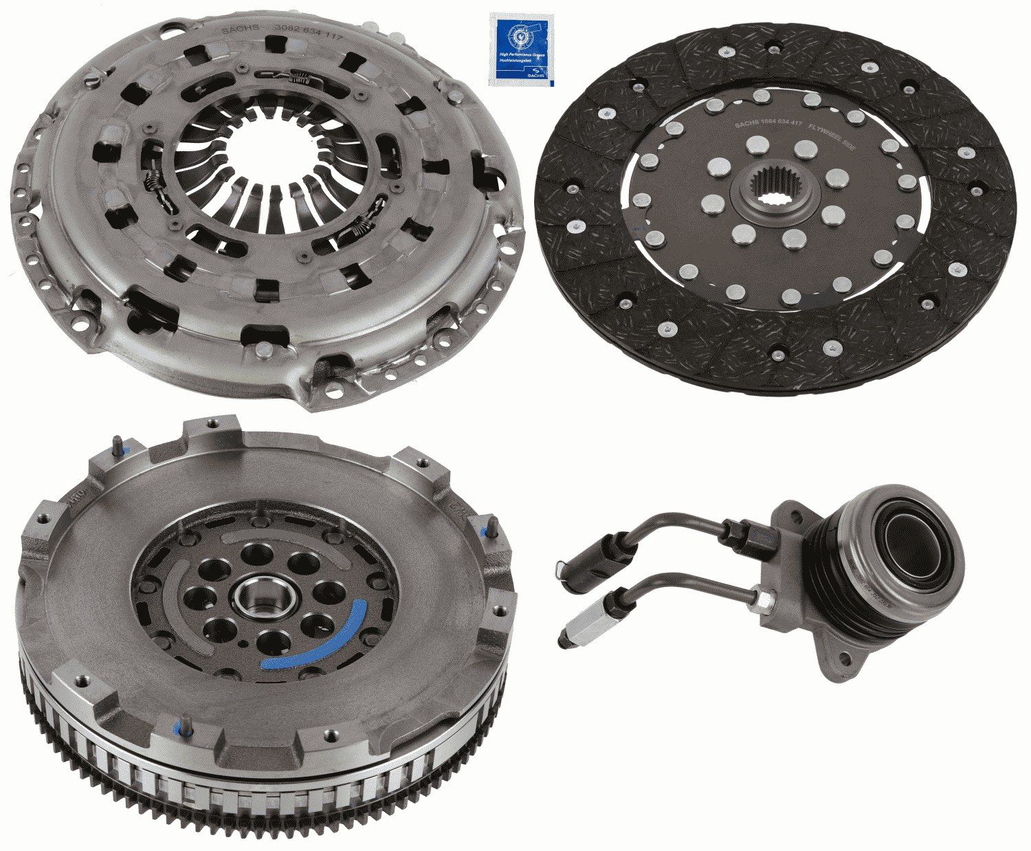 Set ambreiaj SACHS 2290 601 206