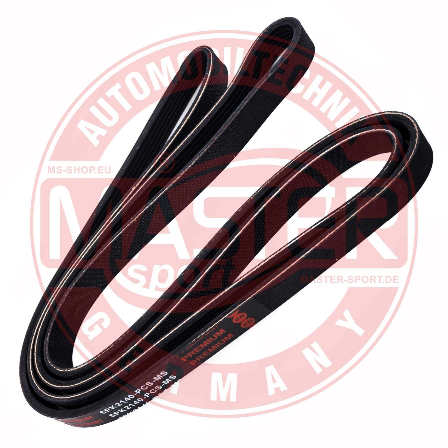 Pasek klinowy wielorowkowy MASTER-SPORT GERMANY 6PK2140-PCS-MS