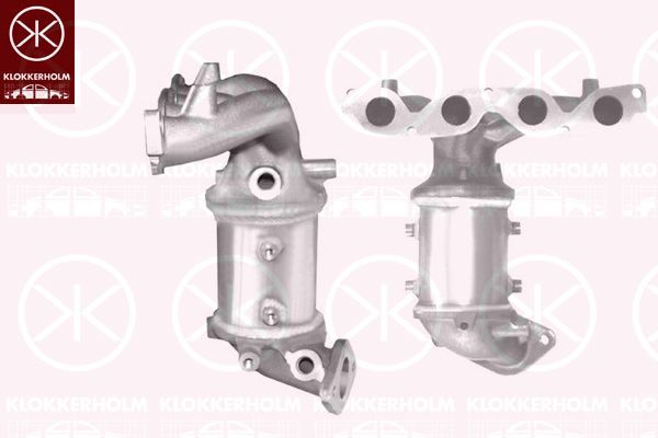 Katalizator KLOKKERHOLM 2851003210