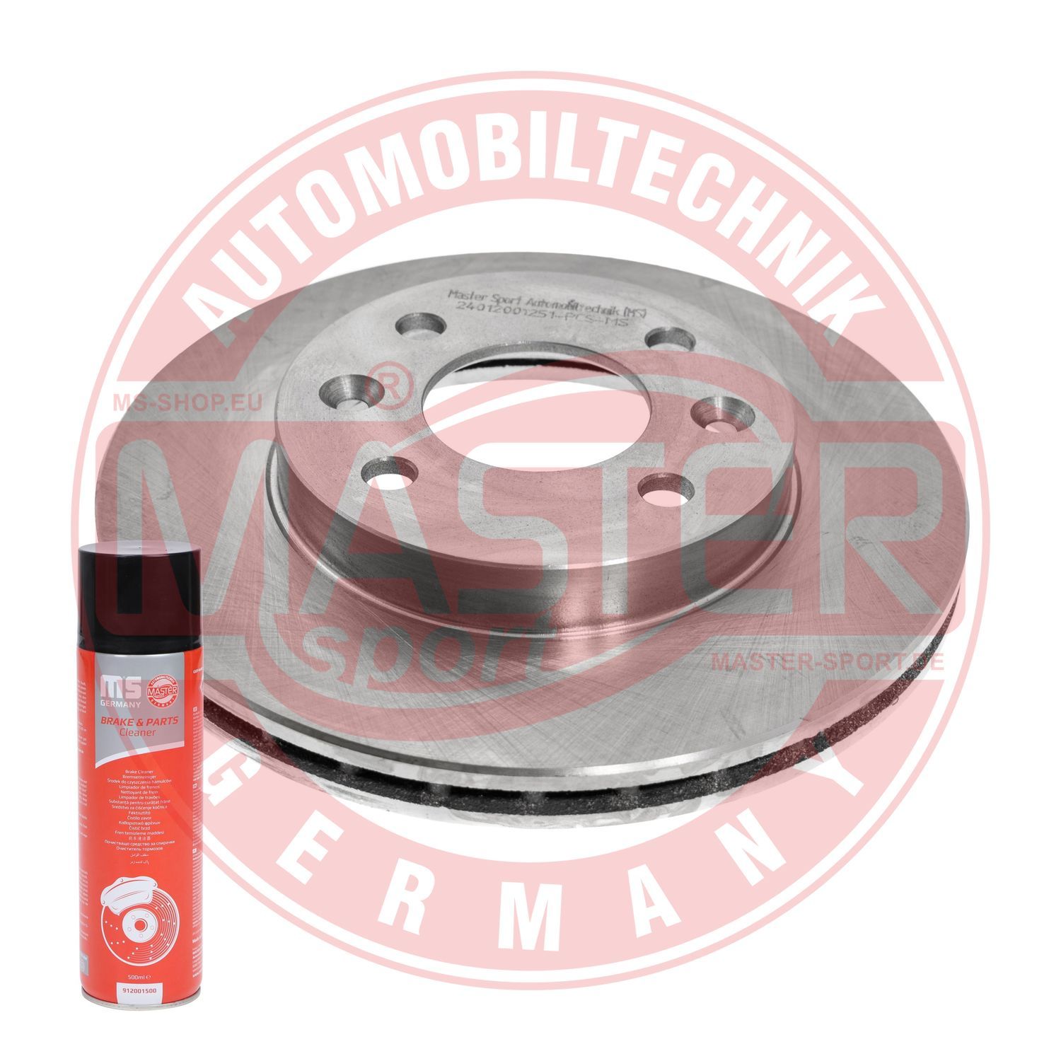 Tarcza hamulcowa MASTER-SPORT GERMANY 24012001251-PCS-MSP