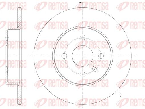 Brzdový kotouč REMSA 6789.00
