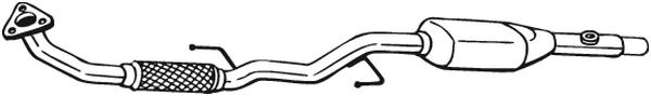 Katalizator KLOKKERHOLM 6Q0254502RX