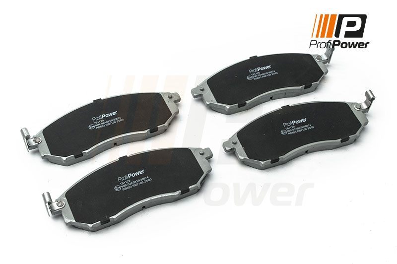 Levně Sada brzdových destiček, kotoučová brzda ProfiPower 1B1129