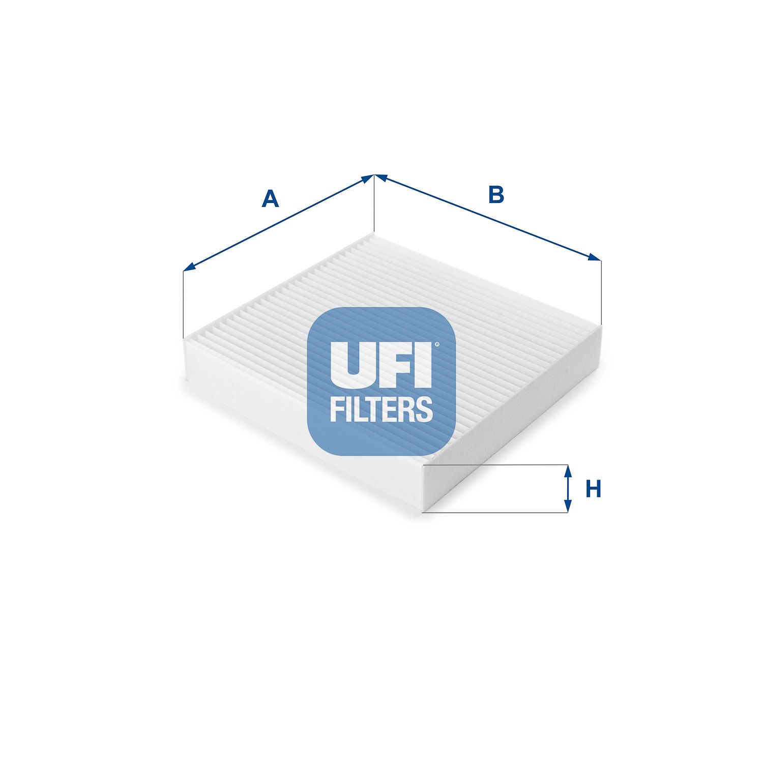 Filtr, vzduch v interiéru UFI 53.109.00