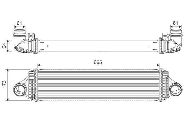 Kompressoriõhu radiaator