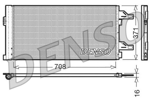 Skraplacz, klimatyzacja DENSO DCN07002