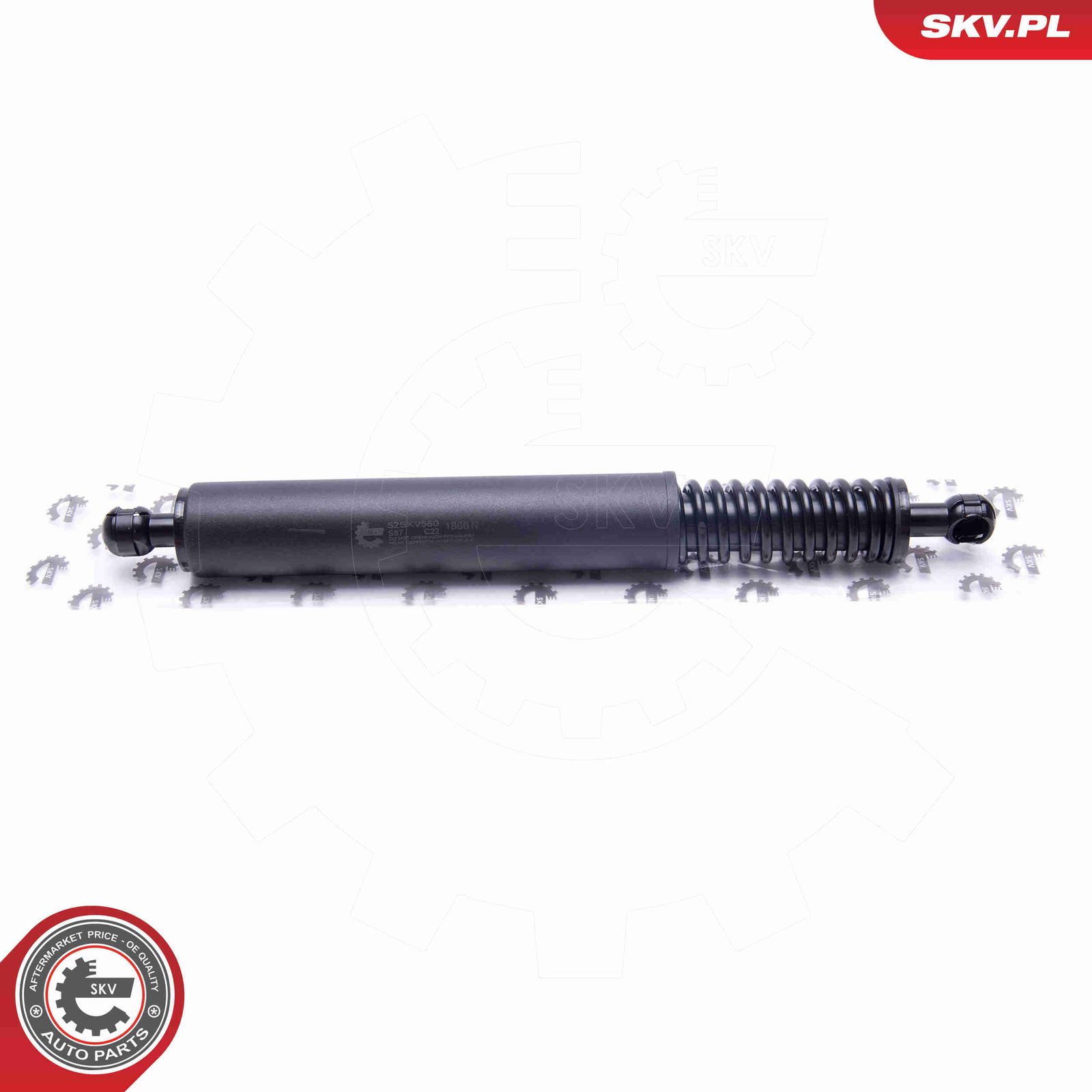 Gāzes atspere, Bagāžas/Kravas nodalījuma vāks