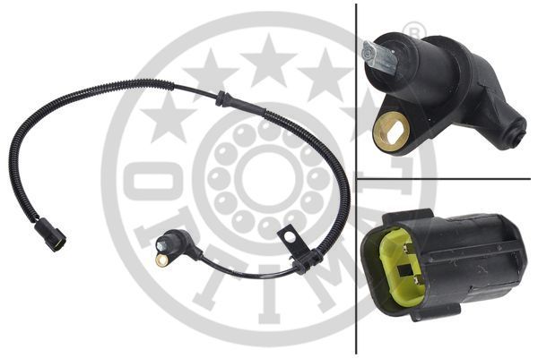 Czujnik, prędkość obrotowa koła OPTIMAL 06-S438
