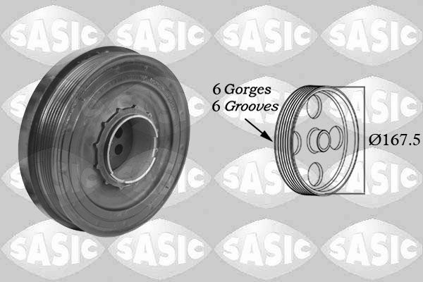 Piedziņas skriemelis, Kloķvārpsta