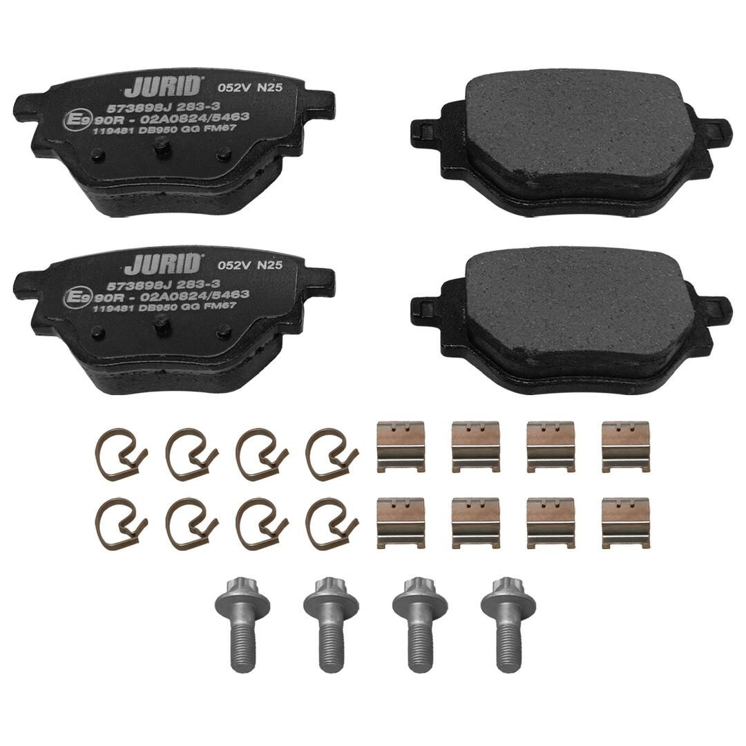 Piduriklotsi komplekt,ketaspidur