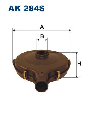 Filtr powietrza FILTRON AK 284S