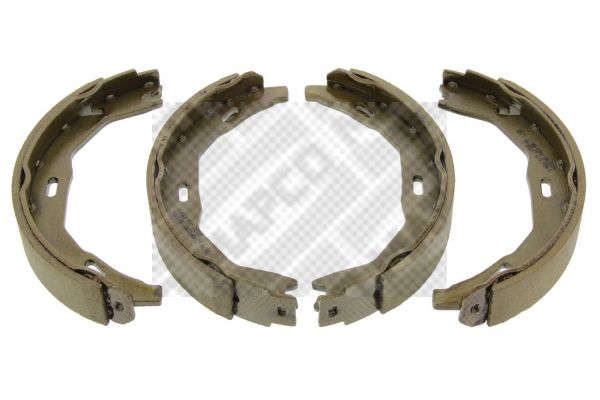 Zestaw szczęk hamulcowych, hamulec postojowy MAPCO 8871