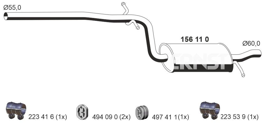 Toba esapamet intermediara ERNST 156110