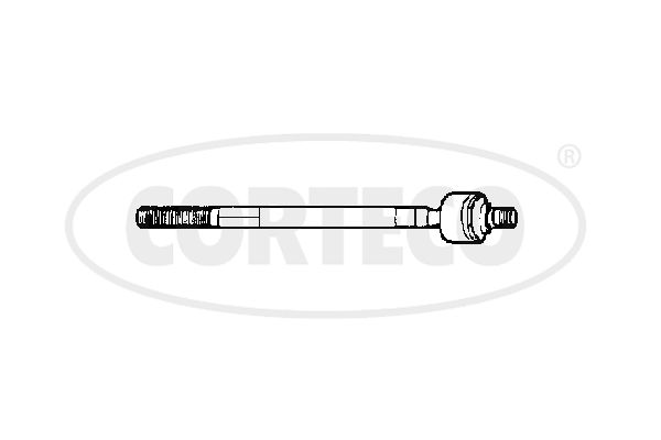 Połączenie osiowe, drążek kierowniczy poprzeczny CORTECO 49400817