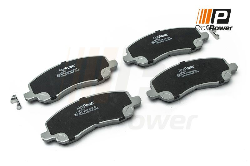 Levně Sada brzdových destiček, kotoučová brzda ProfiPower 1B1075