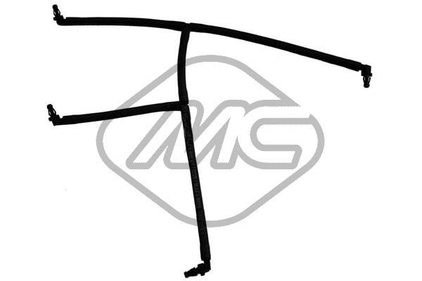 furtun,supracurgere combustibil METALCAUCHO 33026