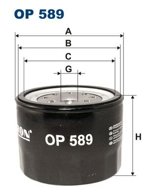 Olejový filtr FILTRON OP 589