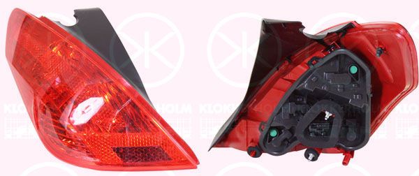 Lampa tylna zespolona KLOKKERHOLM 55190701A1