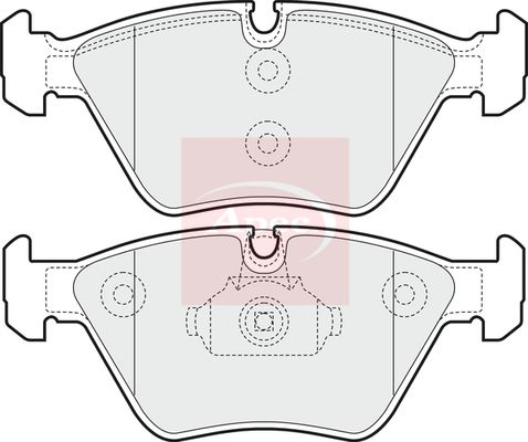 Apec - Front Brake Pad Set
