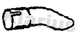 Rura wydechowa KLARIUS 110657