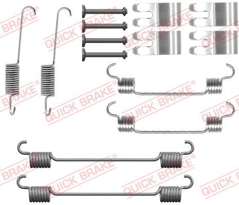 Zestaw dodatków, szczęki hamulcowe QUICK BRAKE 105-0076
