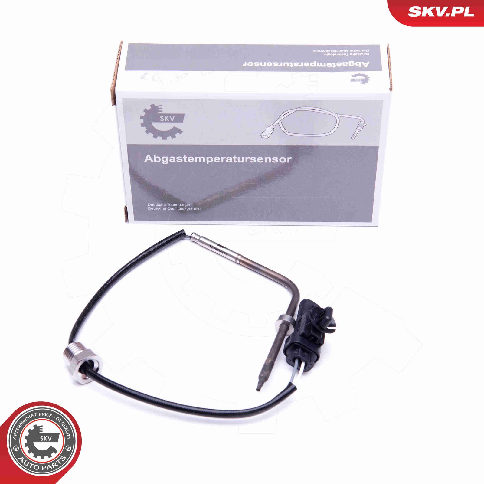 Датчик, температура выхлопных газов