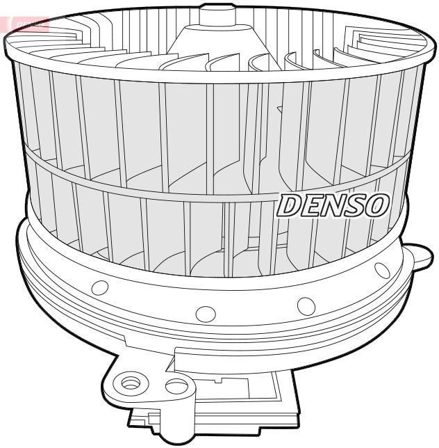 Wentylator wewnętrzny DENSO DEA17008