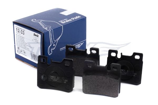 Levně Sada brzdových destiček, kotoučová brzda TOMEX Brakes 12-33