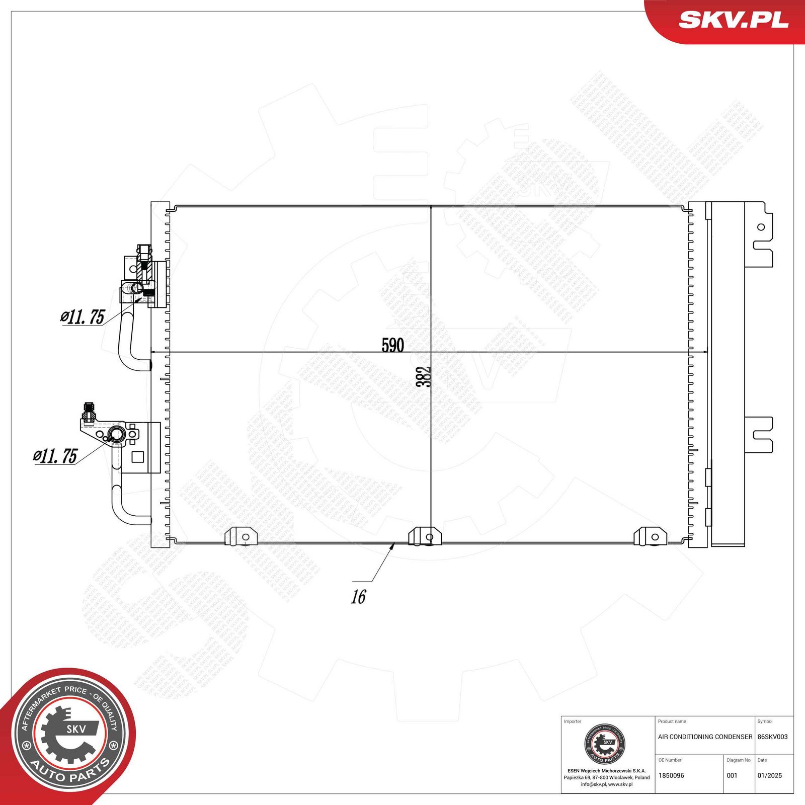 Kondensators, Gaisa kond. sistēma