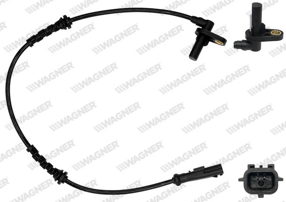 Czujnik, prędkość obrotowa koła WAGNER ABS00133