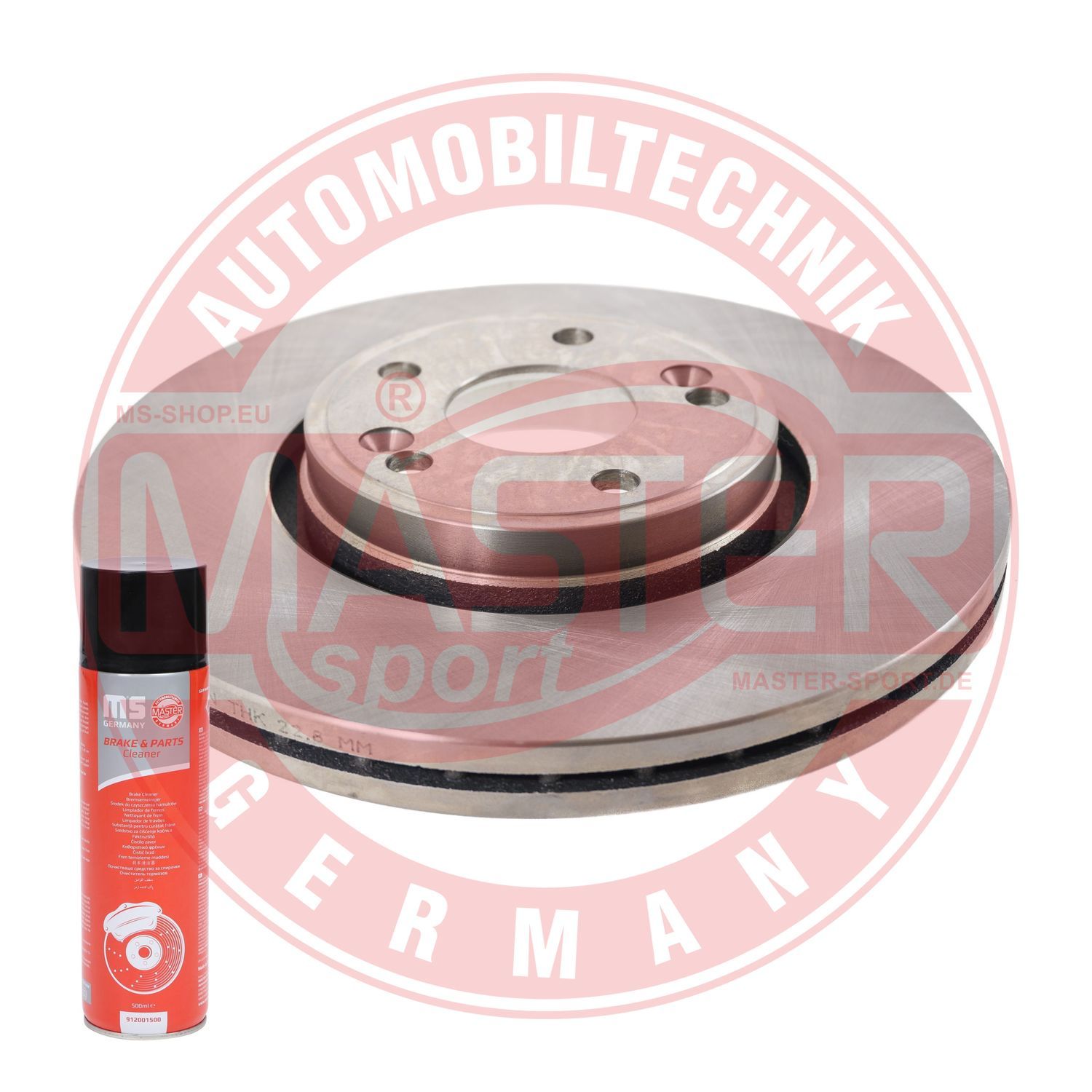 Tarcza hamulcowa MASTER-SPORT GERMANY 24012601231-PCS-MSP