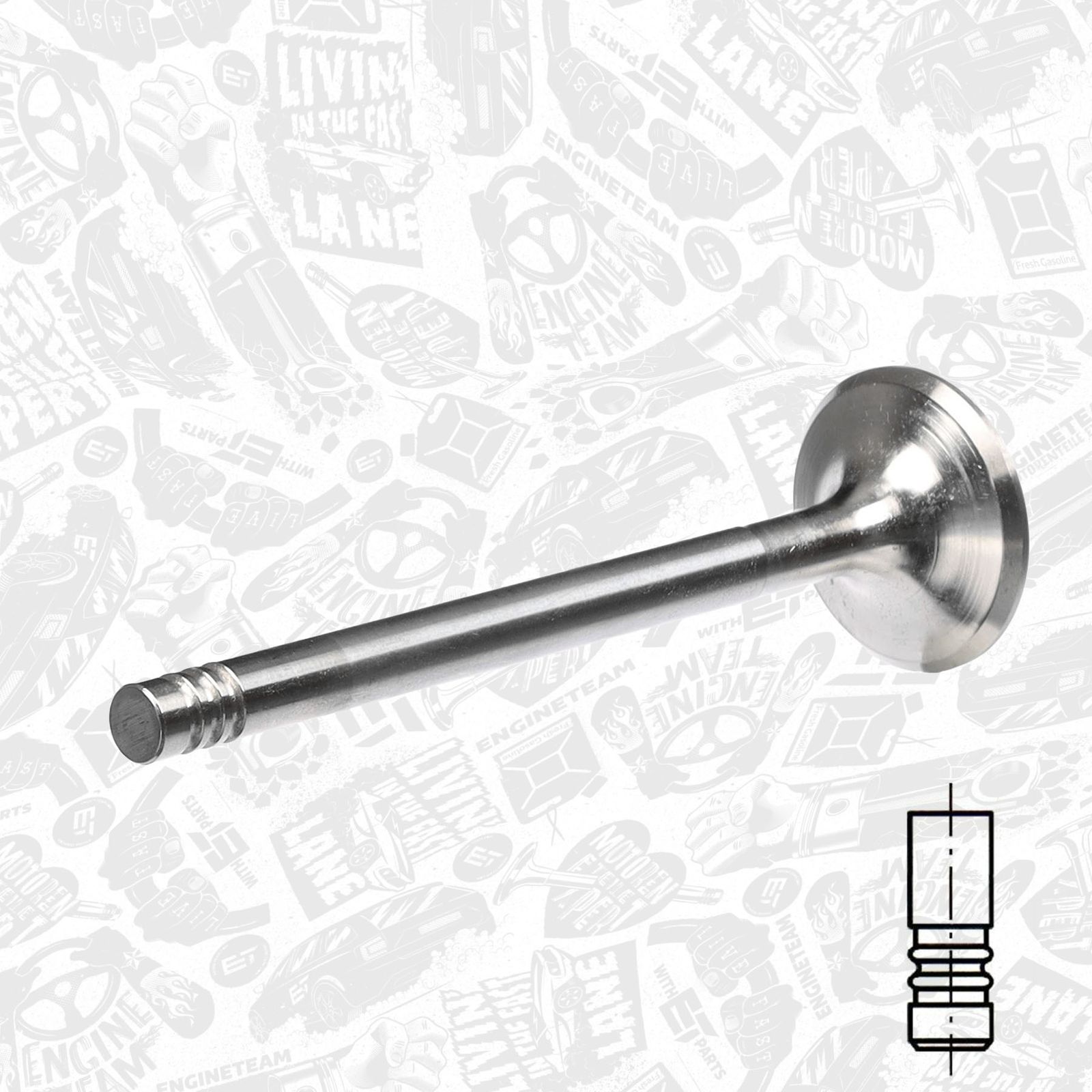 Supapa evacuare ET ENGINETEAM VE0049