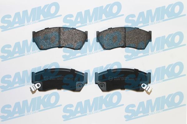 Sada brzdových destiček, kotoučová brzda SAMKO 5SP343