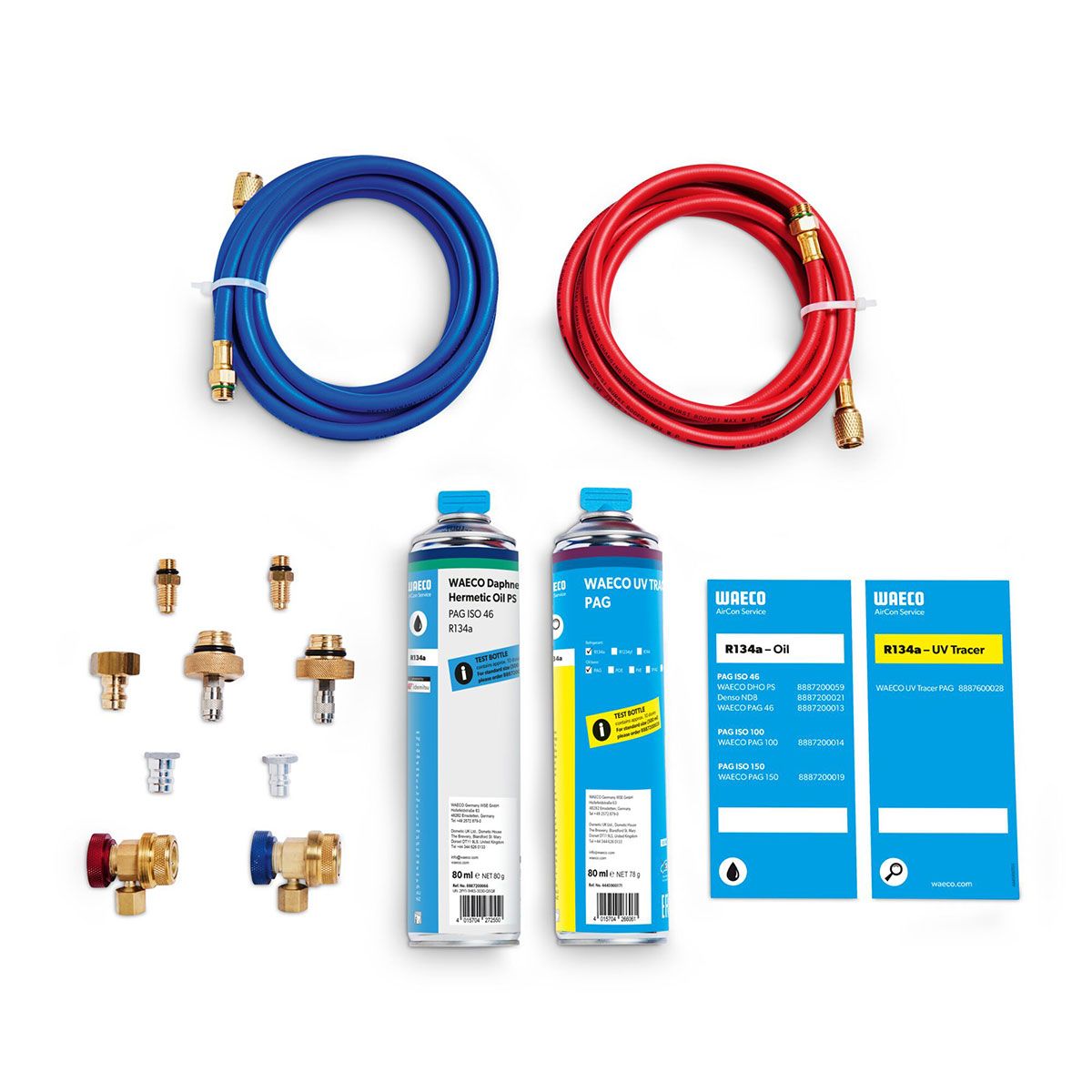 Kit de tuyaux de remplissage, station de service de clim.