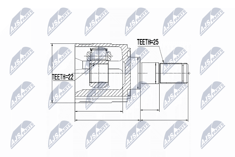 Set articulatie, planetara NTY NPW-KA-318