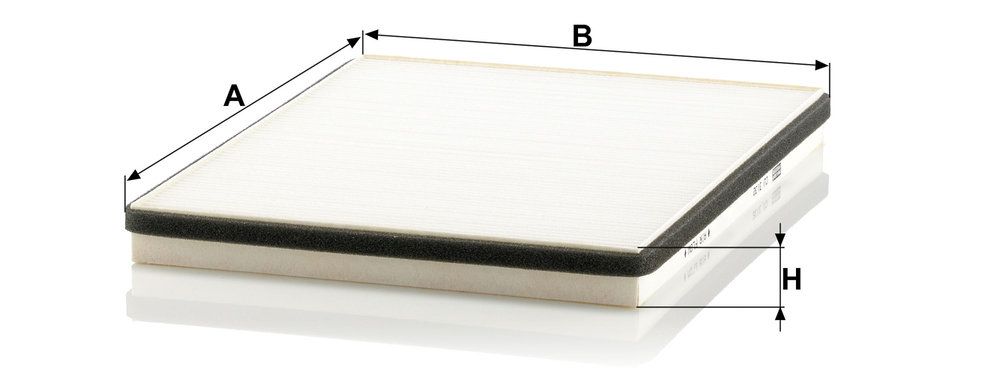 Levně Filtr, vzduch v interiéru MANN-FILTER CU 3132