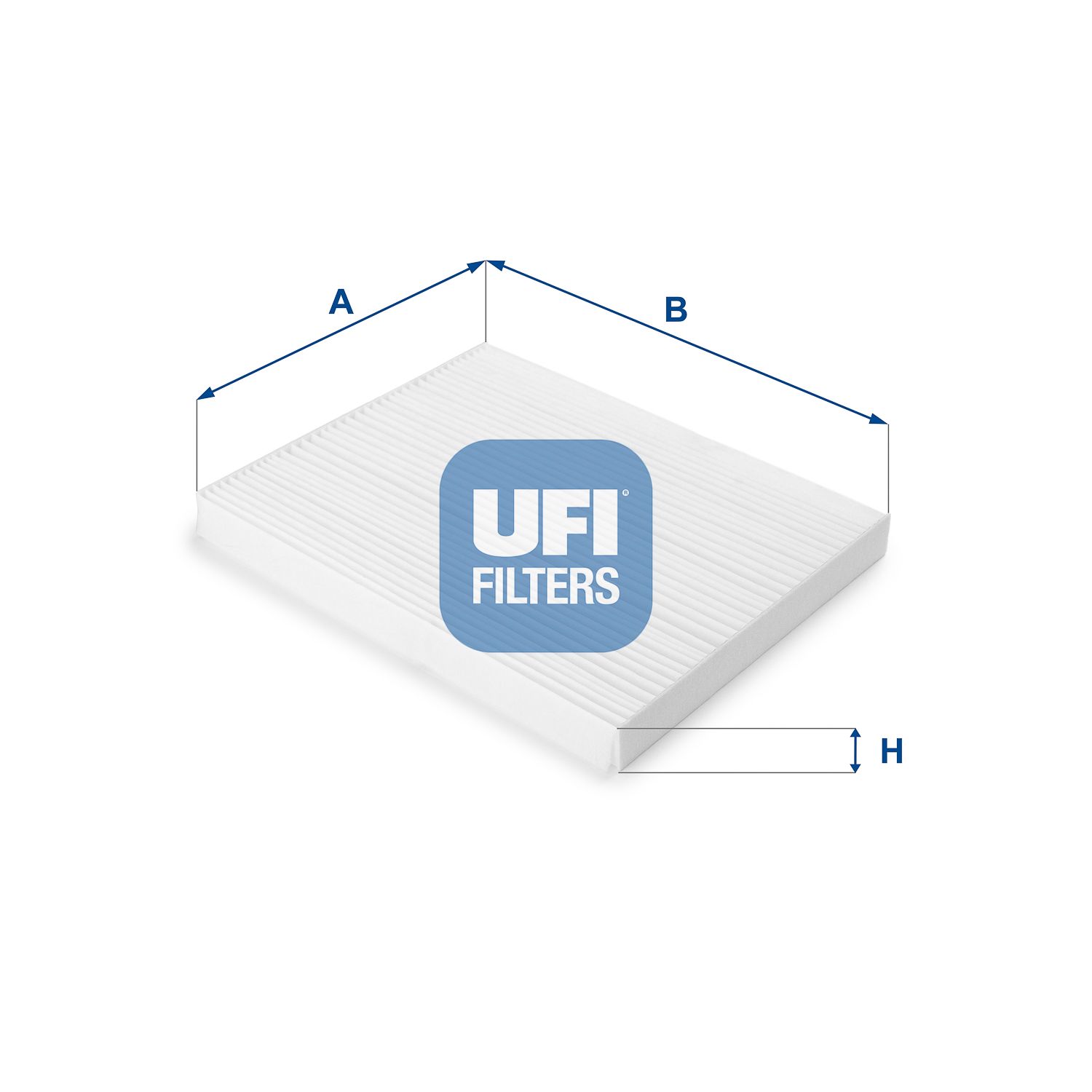 Filtr, vzduch v interiéru UFI 53.191.00