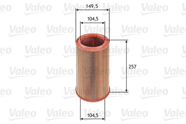 Vzduchový filter VALEO 585639
