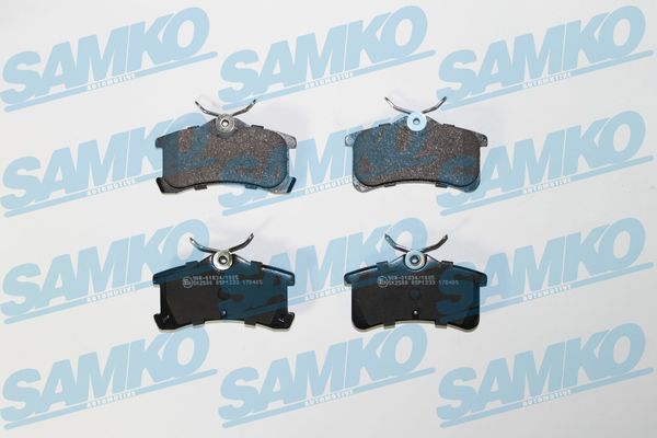 Sada brzdových destiček, kotoučová brzda SAMKO 5SP1233