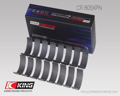 Cuzineti biela KING CR 805XPN