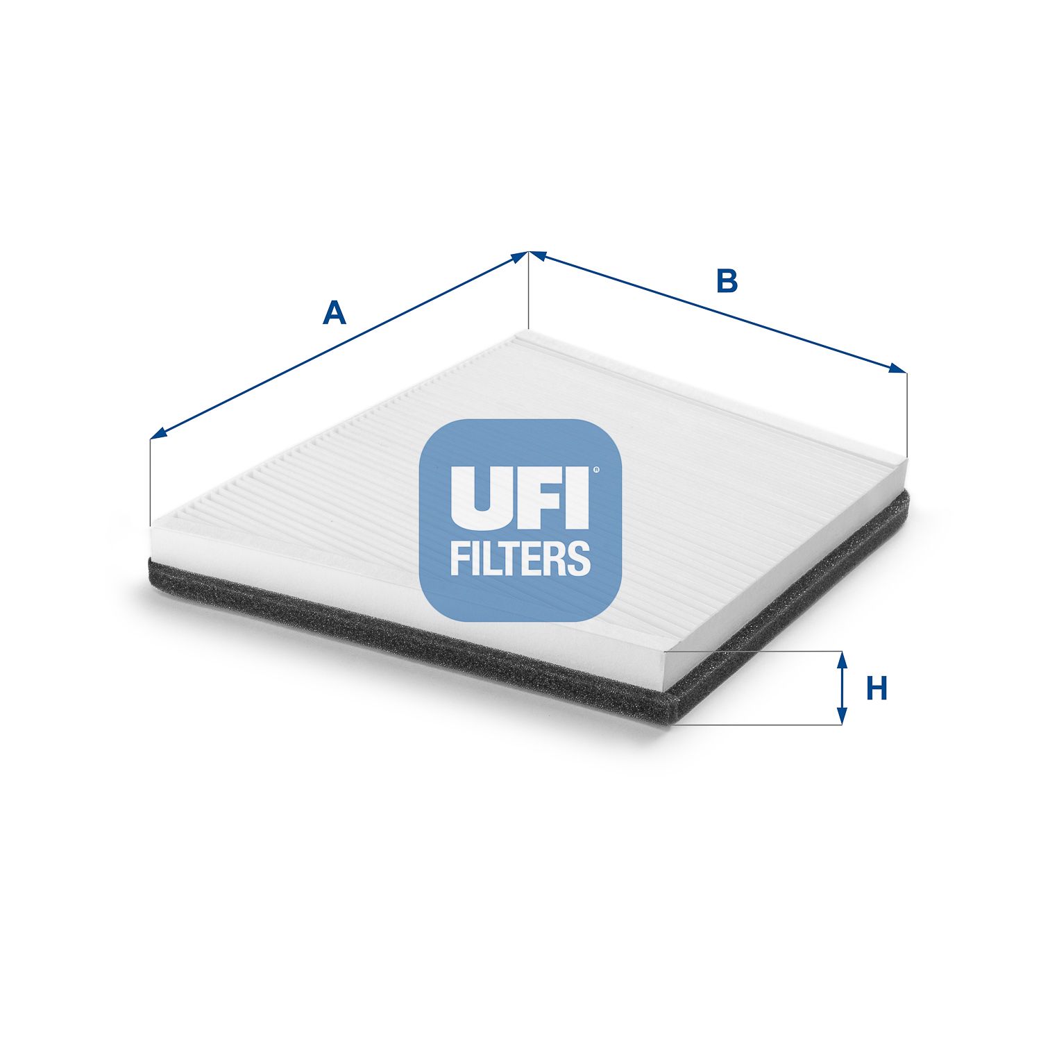 Filtr, vzduch v interiéru UFI 53.095.00