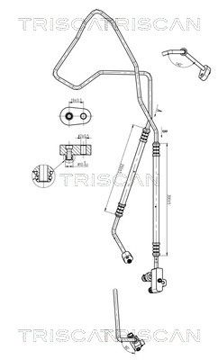 conducta presiune variabila,aer conditionat TRISCAN 9010 28082