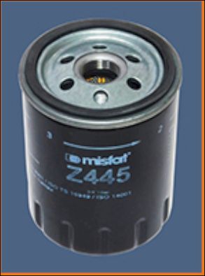 Filtr oleju MISFAT Z445