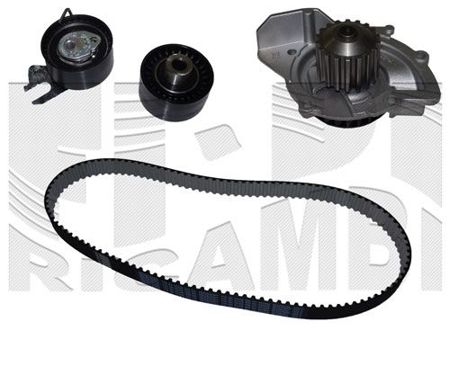 Pompa wodna + zestaw paska rozrządu CALIBER 0604KPW